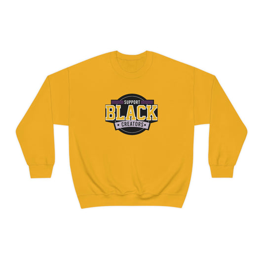 "Support Black Creators" Sweatshirt "BK BEE" Gold