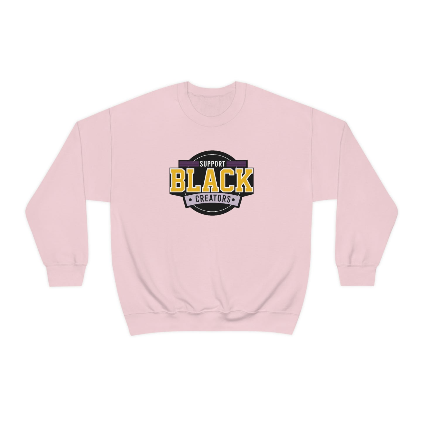 "Support Black Creators" Sweatshirt "BK BEE" Pink