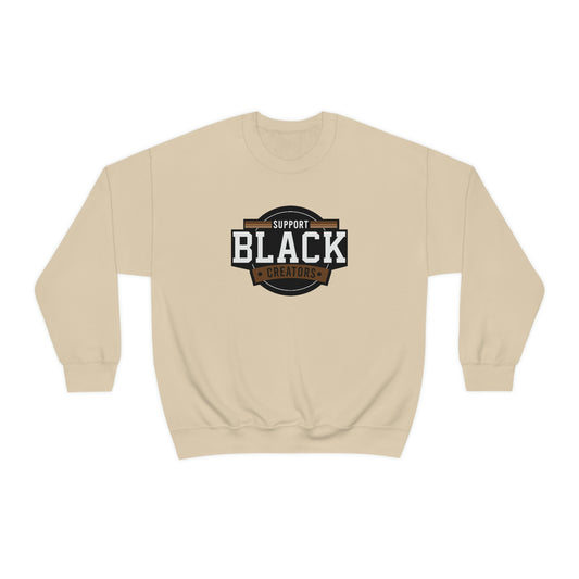 "Support Black Colleges" Sweatshirt "Melanin" Light Chocolate