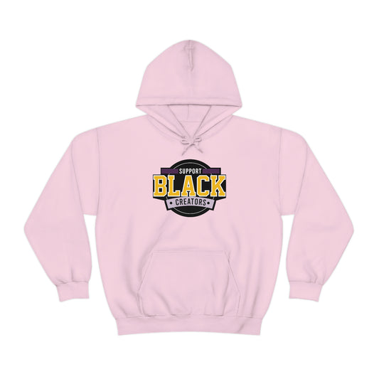 "Support Black Creators" Hoodie "BK BEE" Pink